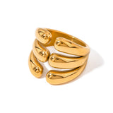 Anello Golden Embrace