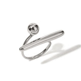 Anello regolabile - Silver Twist Ring