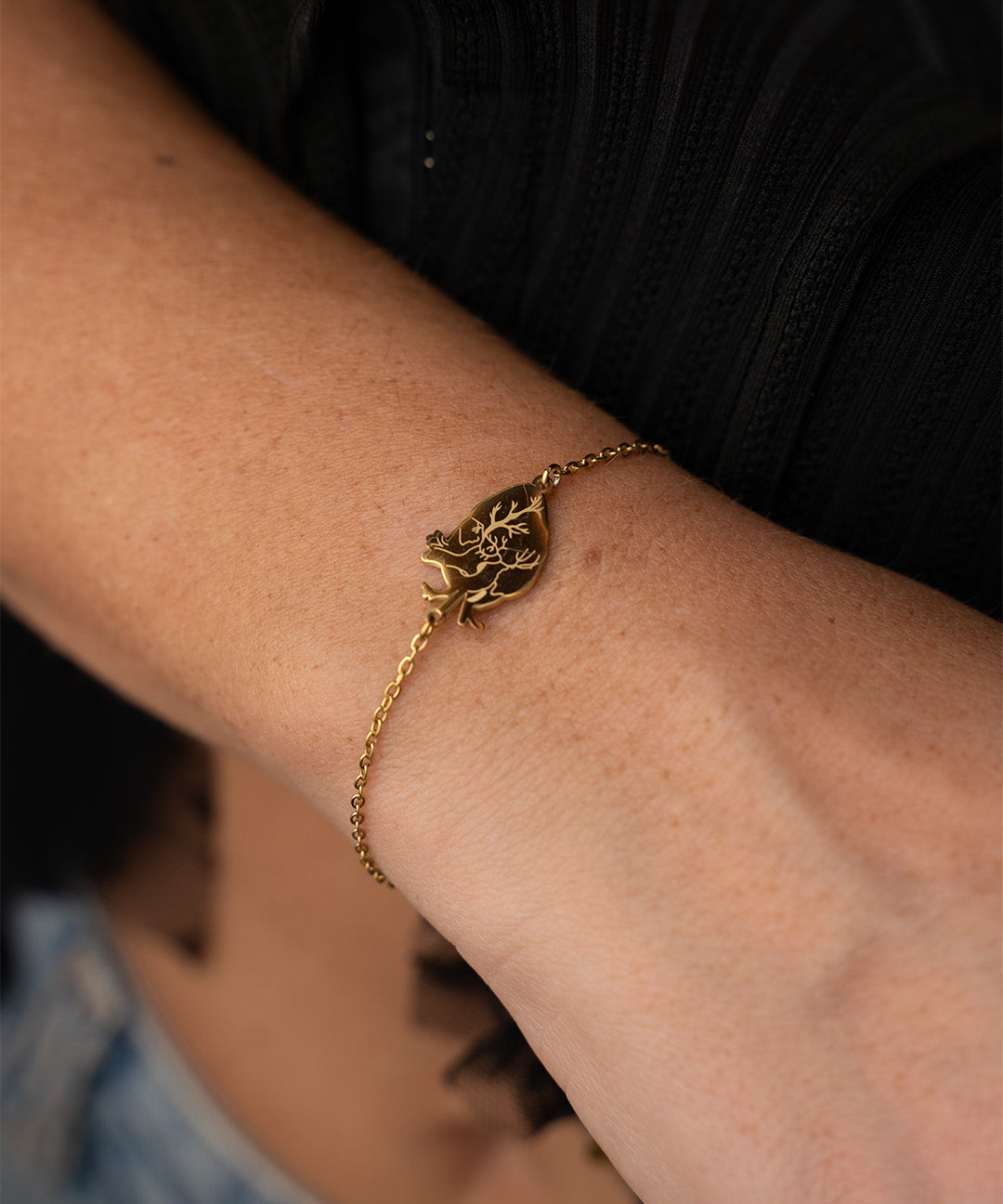 Bracciale Cuore Anatomico - Battito Puro