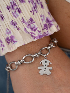 Bracciale personalizzato con bimbi ✦ I miei Bimbi