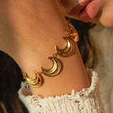 Bracciale Oro con Mezzeluna - Golden Moonlight