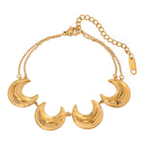 Bracciale Oro con Mezzeluna - Golden Moonlight