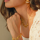 Bracciale Oro con Mezzeluna - Golden Moonlight