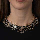 Collana Floreale Dorata - Daisy Bloom Necklace