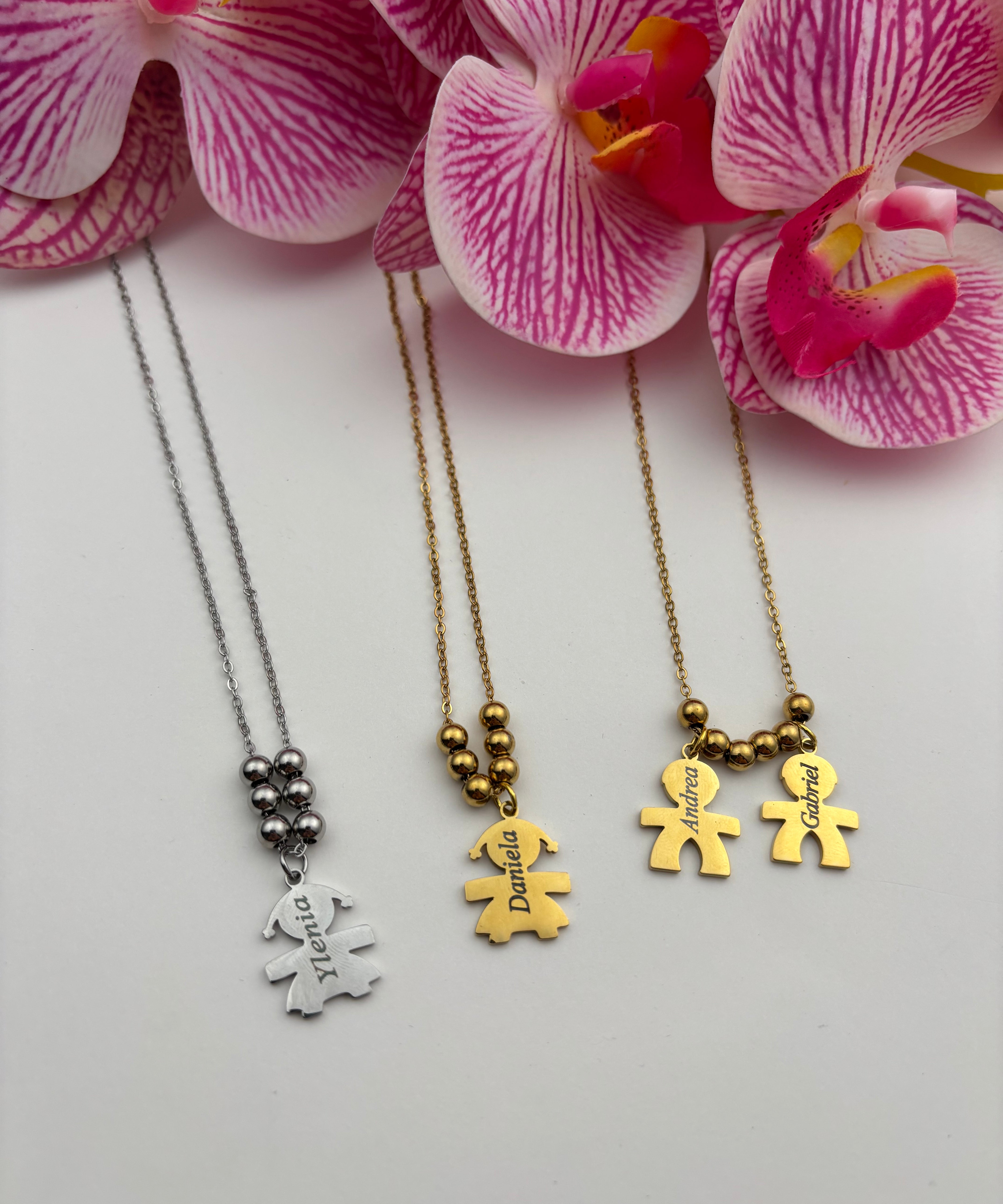 Collana con bambini - I Miei Tesori