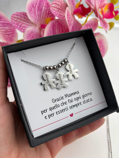 Collana con bambini - I Miei Tesori