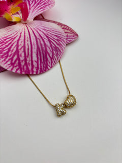 Collana con Lettera Zirconata - Shine