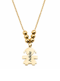 Collana con bambini - I Miei Tesori