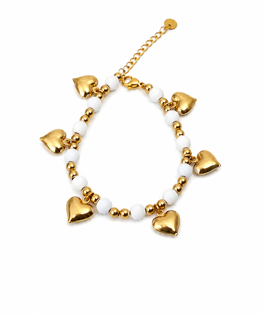 Bracciale Cuore d'oro